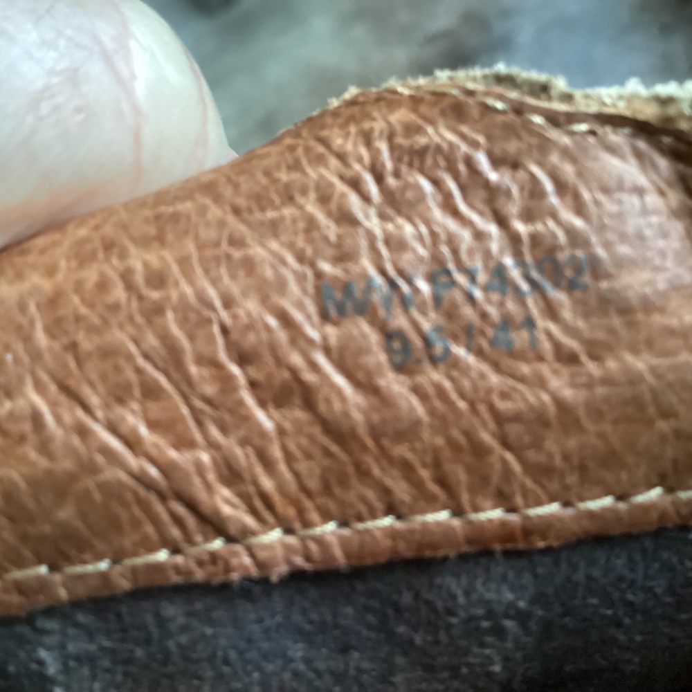Born Brown Suede Leather Lace Up High Boots - Picture 14 of 15